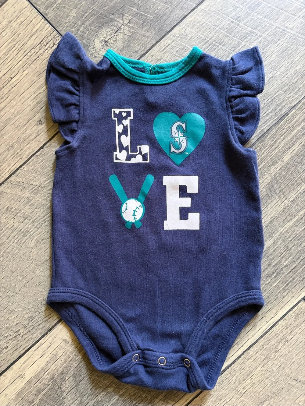 Seattle Mariners onesie